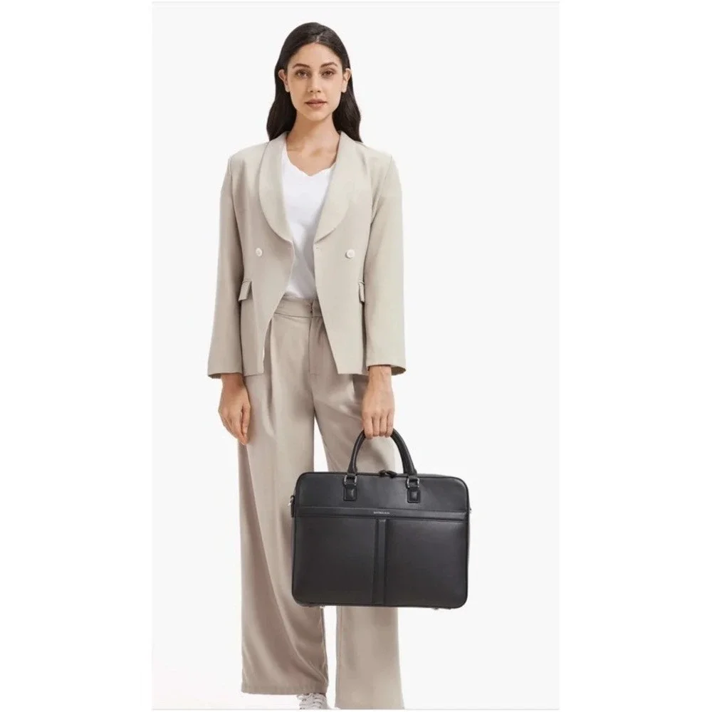 Maverick & Co Delta Leather Briefcase